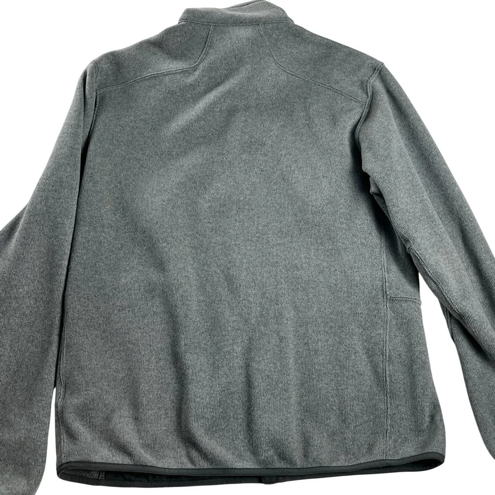 The North Face Gordon Lyons Sweater Fleece Jacket‎ Gray Mens XL